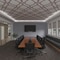 Ekena Millwork 31 16W x 46 34H x 14T Small Villarreal Decorative Fretwork Wood Ceiling Panels, Walnut CELW31X47X0250VILWA - alternate 9